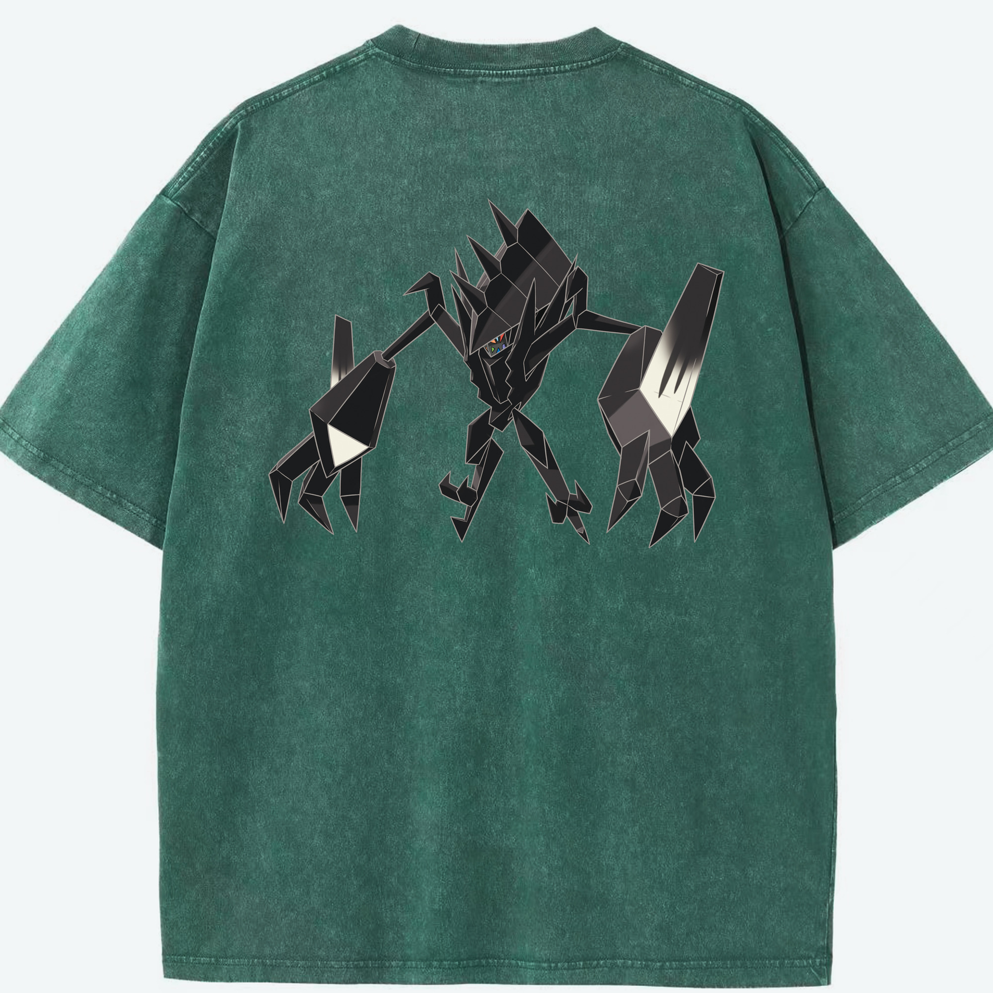 （画像用） ポケットモンスター Pokémon 綿100% ヴィンテージ風 半袖Tシャツ（背面プリント）